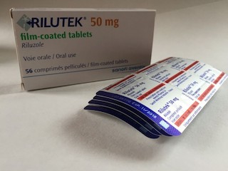 Продаю Рилутек (Рилузол) 50 мг 56 таблеток